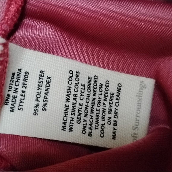 Soft surroundings deep burgundy velvet button down jacket - Picture 5 of 9